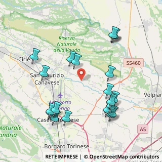 Mappa Via Malanghero, 10070 San Francesco Al Campo TO, Italia (4.48)