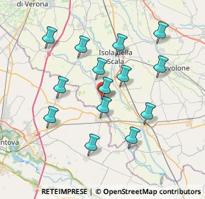 Mappa Via Roma, 37060 Sorgà VR, Italia (6.935)