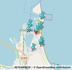 Mappa Viale Dalmazia, 30015 Chioggia VE, Italia (1.68636)