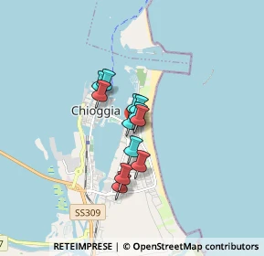 Mappa Viale Dalmazia, 30015 Chioggia VE, Italia (0.94833)