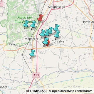 Mappa Via del Mare, 35020 Tribano PD, Italia (5.29455)