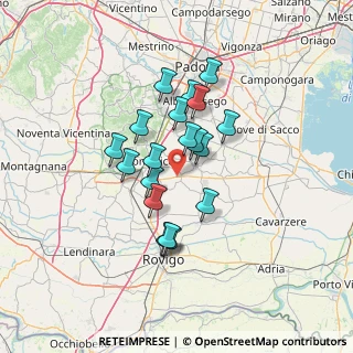 Mappa Via del Mare, 35020 Tribano PD, Italia (10.65789)