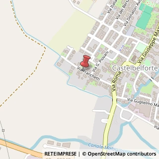 Mappa Via g. franchetti 23, 46032 Castelbelforte, Mantova (Lombardia)