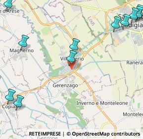 Mappa Via Circonvallazione, 27019 Villanterio PV, Italia (3.26091)