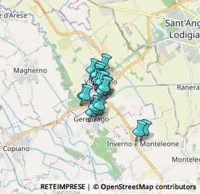 Mappa Via Circonvallazione, 27019 Villanterio PV, Italia (0.719)