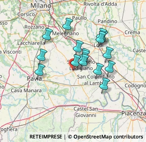 Mappa Via Circonvallazione, 27019 Villanterio PV, Italia (11.40063)