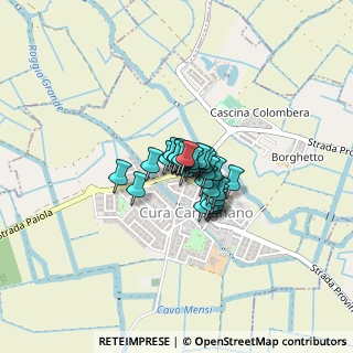 Mappa Via Dosso, 27010 Cura Carpignano PV, Italia (0.175)