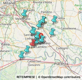 Mappa Via G. Mazzini, 26812 Borghetto Lodigiano LO, Italia (10.0575)