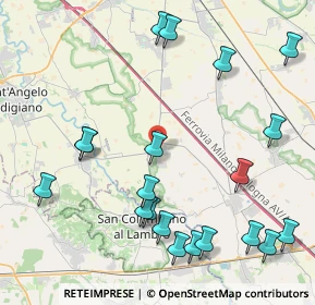 Mappa Via G. Mazzini, 26812 Borghetto Lodigiano LO, Italia (5.1025)