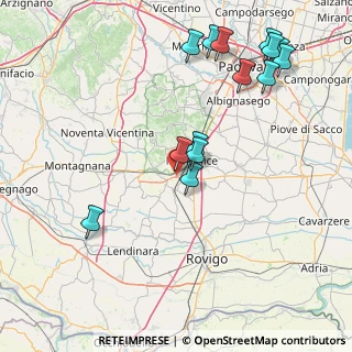 Mappa Via Granzette, 35043 Monselice PD, Italia (18.29857)