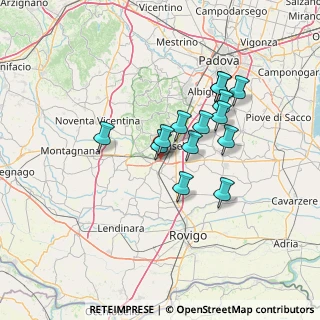 Mappa Via Granzette, 35043 Monselice PD, Italia (11.17429)