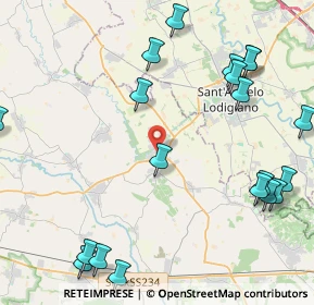 Mappa Via Vittorio Bachelet, 27019 Villanterio PV, Italia (5.616)
