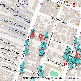 Mappa Viale Milano, 30015 Chioggia VE, Italia (0.08276)