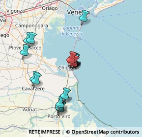 Mappa Viale Milano, 30015 Chioggia VE, Italia (11.9405)