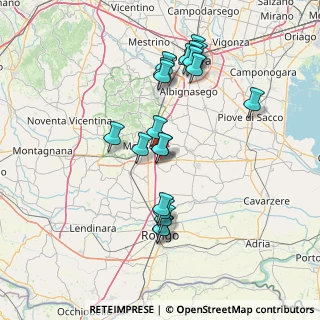 Mappa Via Cuora, 35043 Monselice PD, Italia (14.3005)