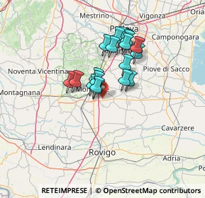 Mappa Via Cuora, 35043 Monselice PD, Italia (10.405)