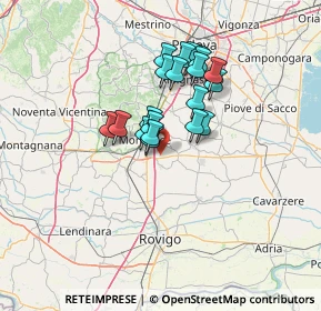 Mappa Via Cuora, 35043 Monselice PD, Italia (10.3575)