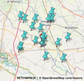 Mappa Via Papa Giovanni XXIII, 37060 Sorgà VR, Italia (6.486)