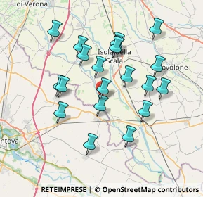 Mappa Via Papa Giovanni XXIII, 37060 Sorgà VR, Italia (6.8295)