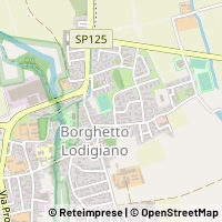 Mapa Borghetto Lodigiano