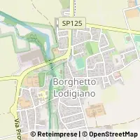 Map Borghetto Lodigiano