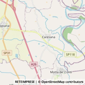 Mappa Caresana
