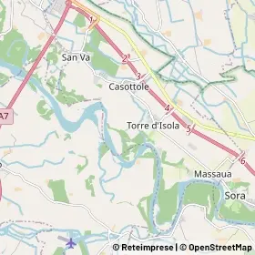 Mappa Torre d'Isola