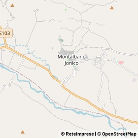 Mappa Montalbano Jonico