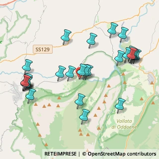 Mappa Località su Gologone, 08025 Oliena NU, Italia (5.01852)