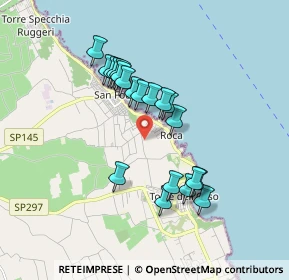 Mappa SP366, 73026 Melendugno LE, Italia (1.6585)