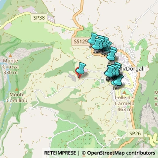 Mappa Località Funtana Mala, 08022 Dorgali NU, Italia (0.93333)