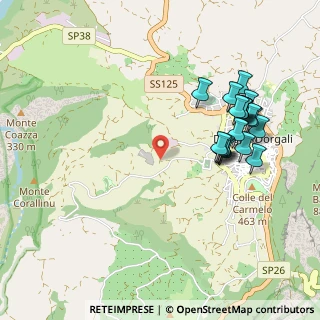 Mappa Località Funtana Mala, 08022 Dorgali NU, Italia (1.129)