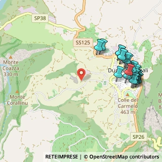 Mappa Località Funtana Mala, 08022 Dorgali NU, Italia (1.3175)