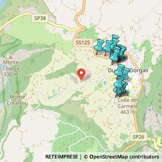 Mappa Località Funtana Mala, 08022 Dorgali NU, Italia (1.106)