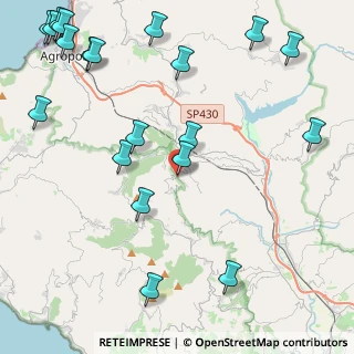 Mappa Via Municipio, 84050 Lustra SA, Italia (6.415)