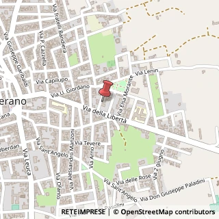 Mappa Strada Provinciale 17, 2, 73045 Leverano, Lecce (Puglia)