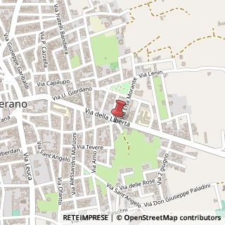 Mappa Via Po, 94, 73045 Leverano, Lecce (Puglia)