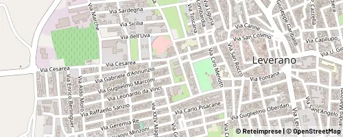 Mappa Leverano