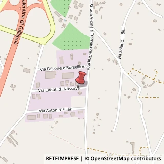 Mappa Via Caduti di Nassirya, 3, 73010 Lequile, Lecce (Puglia)