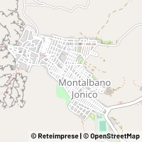 Térkép Montalbano Jonico