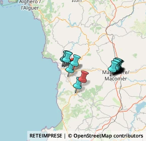 Mappa Via Circonvallazione Nord, 08010 Suni NU, Italia (13.4855)