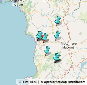 Mappa Via Circonvallazione Nord, 08010 Suni NU, Italia (9.99)