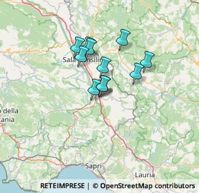 Mappa Via Nazionale, 84033 Montesano sulla Marcellana SA, Italia (9.98)