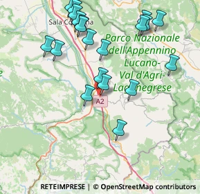 Mappa Via Nazionale, 84033 Montesano sulla Marcellana SA, Italia (9.5095)