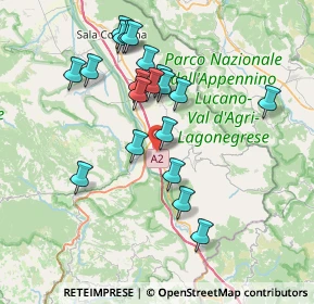 Mappa Via Nazionale, 84033 Montesano sulla Marcellana SA, Italia (7.778)
