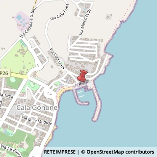 Mappa Piazza del Porto, 6, 08022 Dorgali, Nuoro (Sardegna)