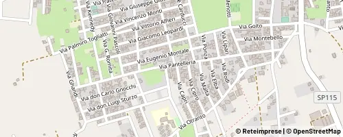 Mappa Leverano