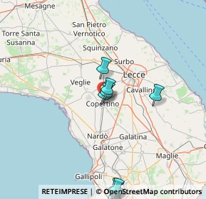 Mappa Via Spezzaferri, 73043 Copertino LE, Italia (27.20538)