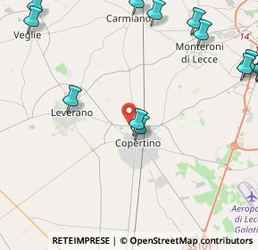 Mappa SP Copertino-Leverano km 6, 73043 Copertino LE, Italia (6.71643)