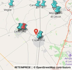 Mappa SP Copertino-Leverano km 6, 73043 Copertino LE, Italia (4.77867)